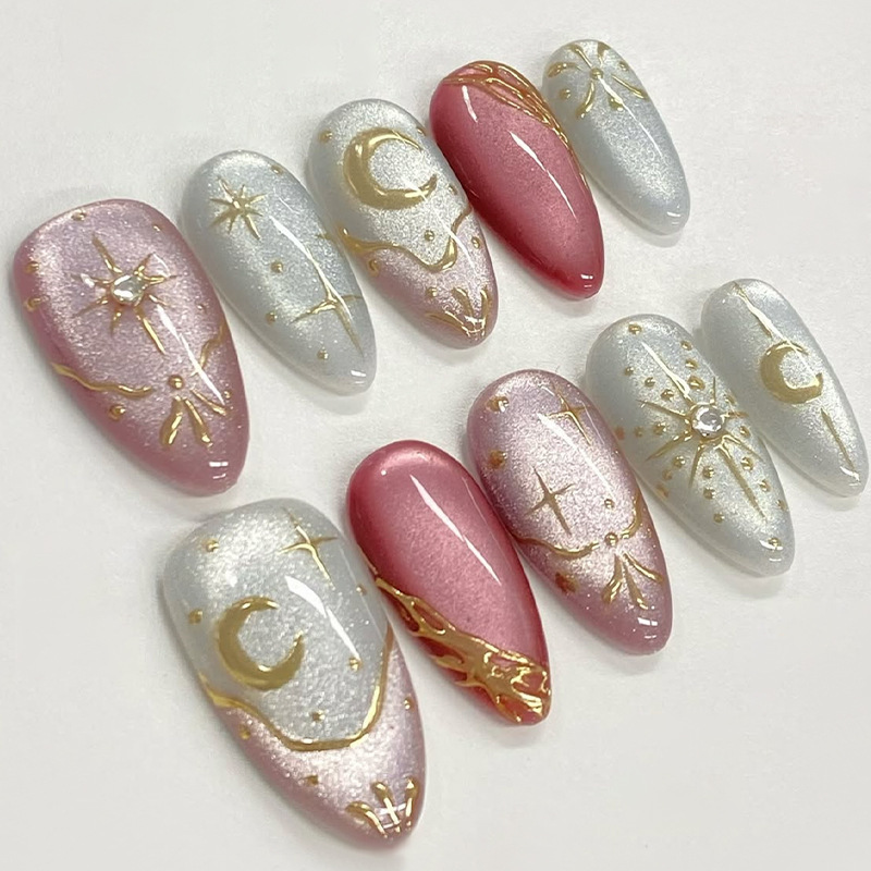 24 pièces Faux ongles à presse - Contour Palette Stick avis et prix