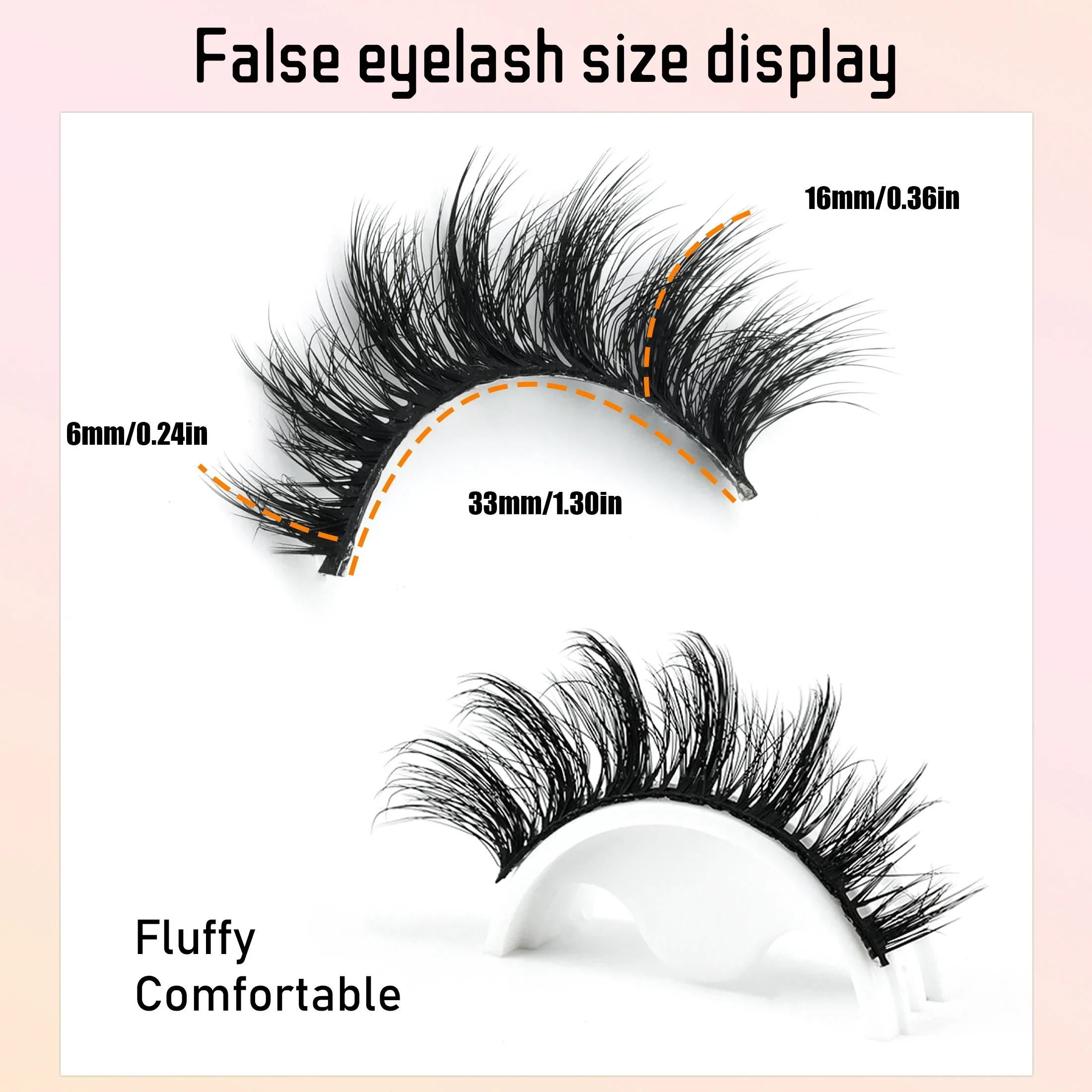 5 paires de faux cils en bande - Beauty Makeup Women avis et prix